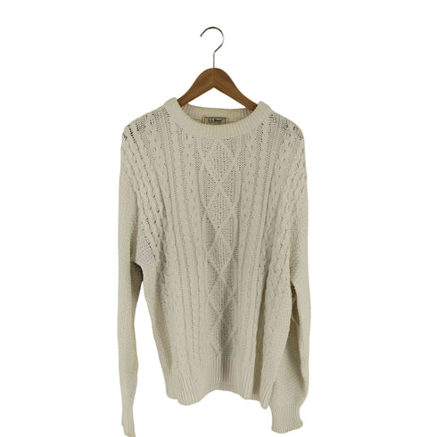 エルエルビーン L.L.Bean 80S USA製 コットンニット メンズ import:XL
