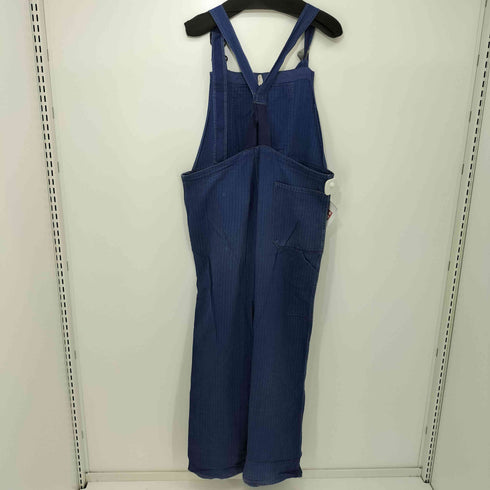 50-60s REINE BAUMWOLLE EURO ユーロワーク ヘリンボーン オーバーオール メンズ 54