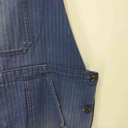 50-60s REINE BAUMWOLLE EURO ユーロワーク ヘリンボーン オーバーオール メンズ 54