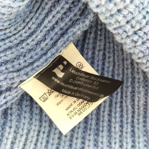 ドイツ製 コットン アクリル ニット ビーニー ワッチ キャップ メンズ