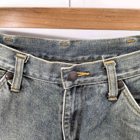 ラングラー Wrangler ヴイエフ社 後染め ジップフライストレートデニム メンズ 30