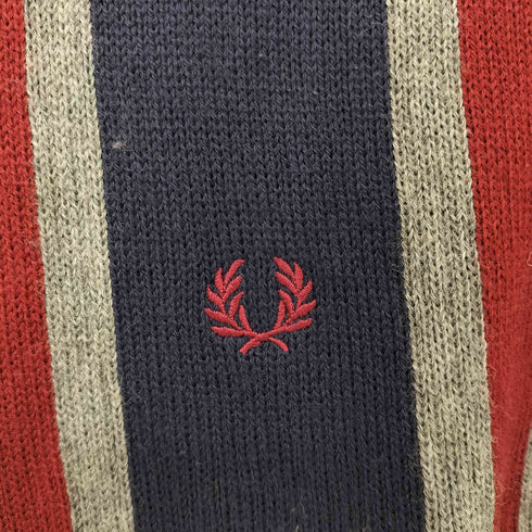 フレッドペリー FRED PERRY カレッジ ストライプ スカーフ マフラー メンズ