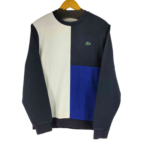 ラコステスポーツ LACOSTE SPORT ワンポイント刺繍マルチカラースウェット メンズ import:M