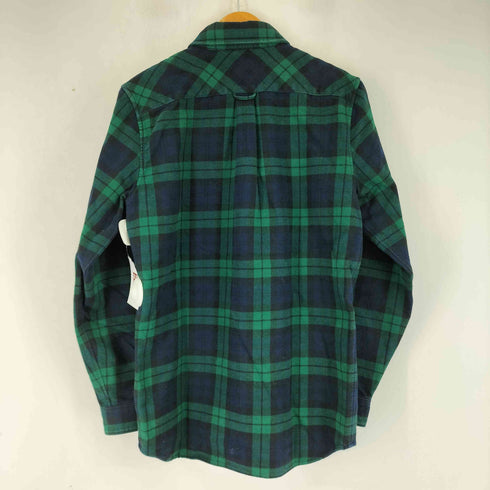 ラコステ LACOSTE ワンポイント刺繍 L/S チェックBDシャツ ブラックウォッチ メンズ import:S
