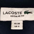 ラコステ LACOSTE ワンポイント刺繍 L/S チェックBDシャツ ブラックウォッチ メンズ import:S