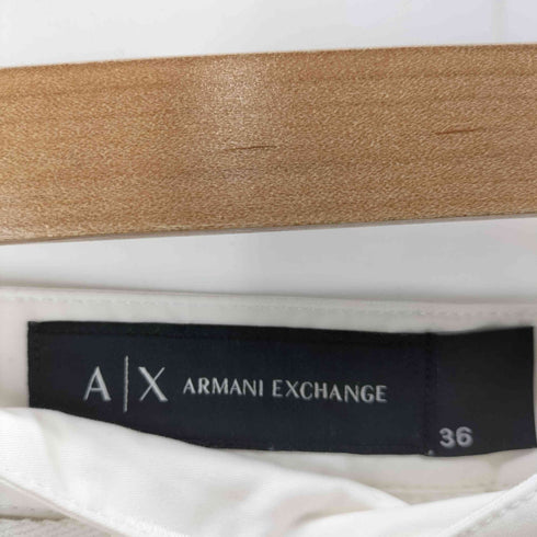アルマーニエクスチェンジ ARMANI EXCHANGE ロゴプレート コットン ポリ ストレッチ ショート パンツ ショーツ メンズ 36