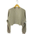 anuke Crewneck Stitch Knit クルーネックステッチニット レディース FREE