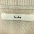 anuke Crewneck Stitch Knit クルーネックステッチニット レディース FREE