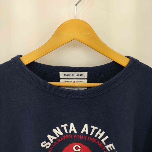 キャプテンサンタ CAPTAIN SANTA キャラクター刺繍 クルーネックスウェット メンズ JPN:L