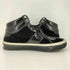 ジミーチュウ JIMMY CHOO パテント ベルベット ハイカット スニーカー メンズ EUR:42