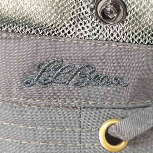 エルエルビーン L.L.Bean 刺繍ロゴ サファリハット メンズ 56.5cm-28cm