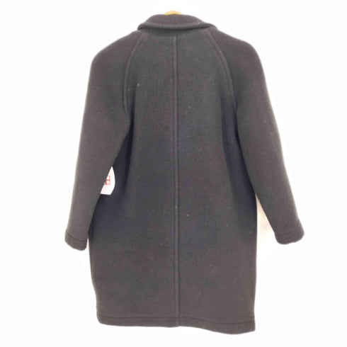 ロンドントラディション LONDON TRADITION 裏地チェック ミドル丈 チェスターコート レディース 34