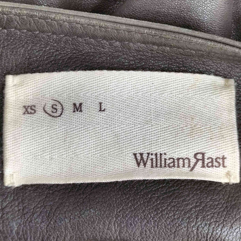 WILLIAM RAST 本革ダブルライダースジャケット レディース JPN:S