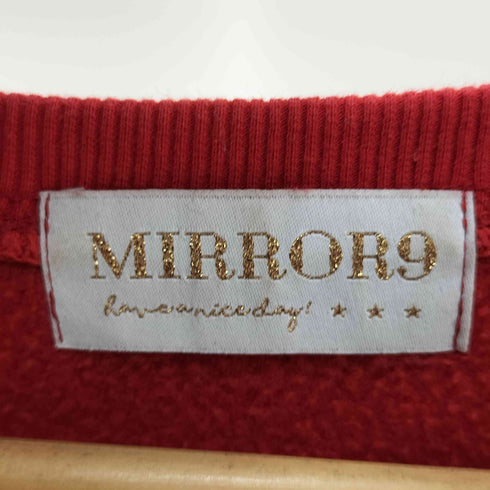 mirror9 ロゴ スウェット レディース FREE