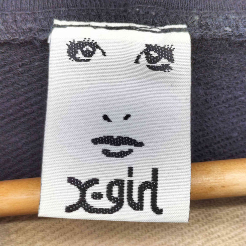 エックスガール X-girl TIE DYE LAYERED LOOK SWEATER HOODIE レディース JPN:2
