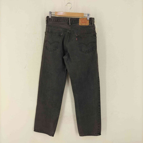 リーバイス Levis ボタン裏4459刻印 550 先染め ブラックデニムパンツ メンズ 30×32