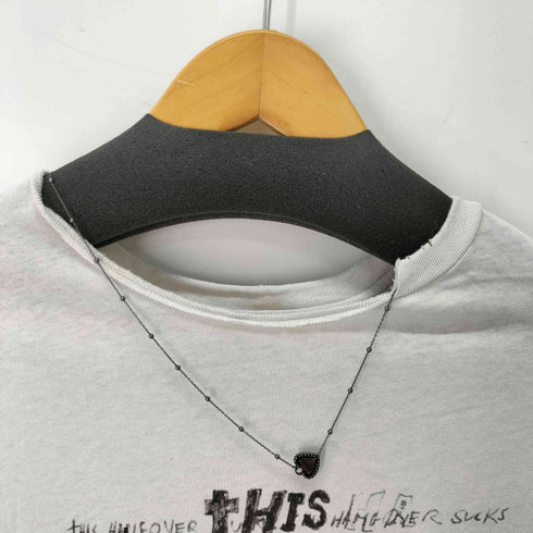 サンローランパリ SAINT LAURENT PARIS Graphic Print Necklace T-Shirt メンズ JPN:S