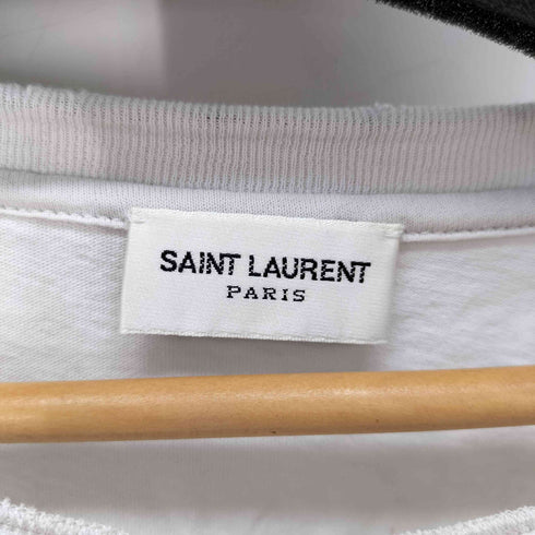 サンローランパリ SAINT LAURENT PARIS Graphic Print Necklace T-Shirt メンズ JPN:S
