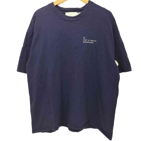 SO SHOP & HOSTEL NAKAMEGURO EMBROIDERED T-SHIRT メンズ JPN:XL