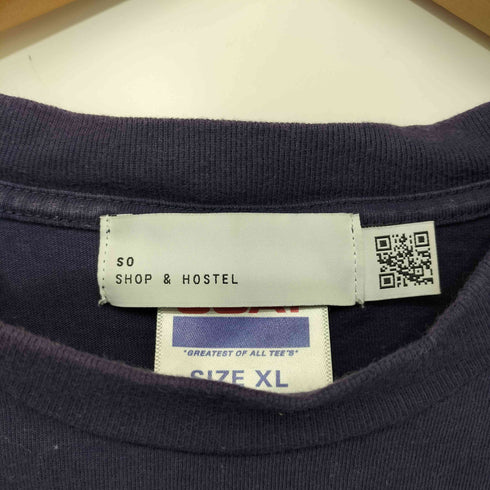 SO SHOP & HOSTEL NAKAMEGURO EMBROIDERED T-SHIRT メンズ JPN:XL