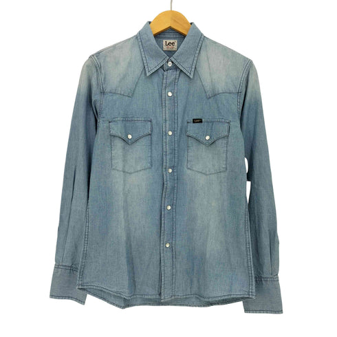 リー Lee シャンブレー ウエスタンシャツ メンズ import:M