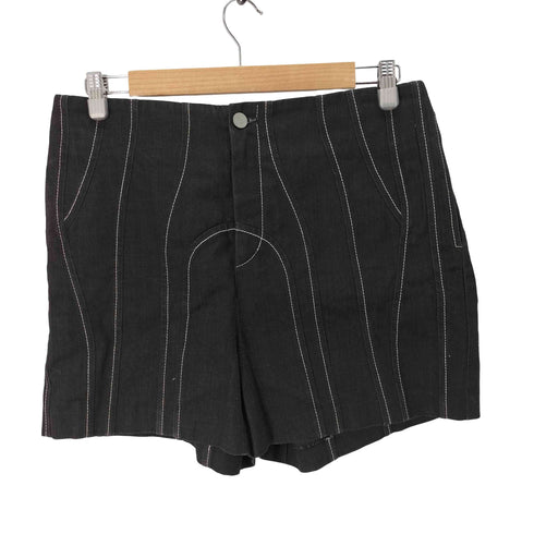 PIHAKAPI / CORSETS SHORTS コルセット デニムショーツ メンズ 48