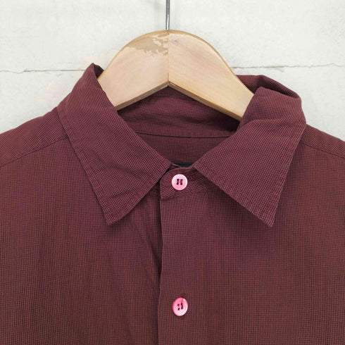 アニエスベーオム Agnes b.homme 90S チェック柄ポケットシャツ メンズ
