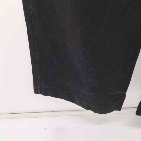 YORI SPORT / ZIP UNDERWEAR DENIM (BLACK) デストロイ ダメージ バギーデニム 2WAY メンズ 32