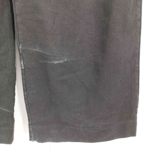 ヨリスポーツ YORI SPORT ZIP UNDERWEAR DENIM (BLACK) デストロイ ダメージ バギーデニム 2WAY メンズ 32