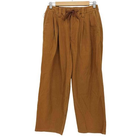 roundabout ピーチスキン 2タック イージーパンツ メンズ 1