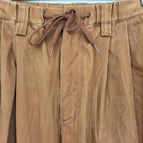 roundabout ピーチスキン 2タック イージーパンツ メンズ 1