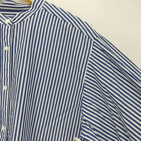 ジャーナルスタンダードレリューム JOURNAL STANDARD relume 23aw コットンポプリンギャザースリーブシャツ レディース FREE