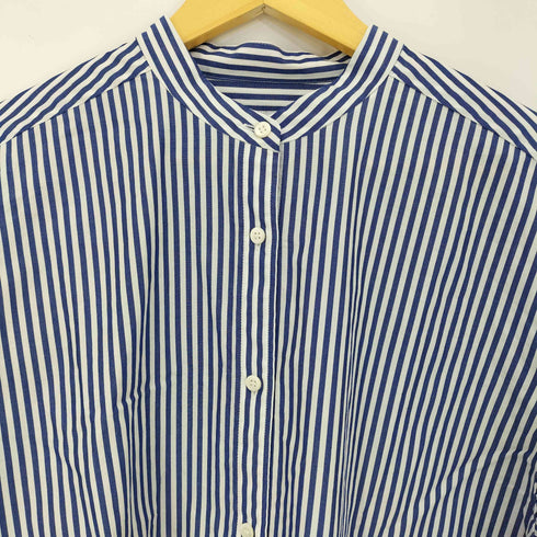 ジャーナルスタンダードレリューム JOURNAL STANDARD relume 23aw コットンポプリンギャザースリーブシャツ レディース FREE