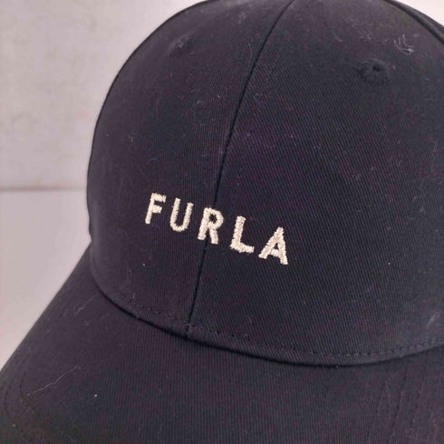 フルラ FURLA ロゴ 刺繍 キャップ レディース