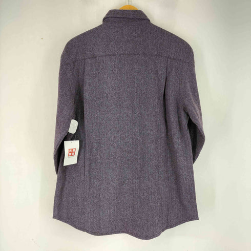 ジェイクルー J.CREW ウール混 ヘリンボーン柄 L/S シャツ メンズ M