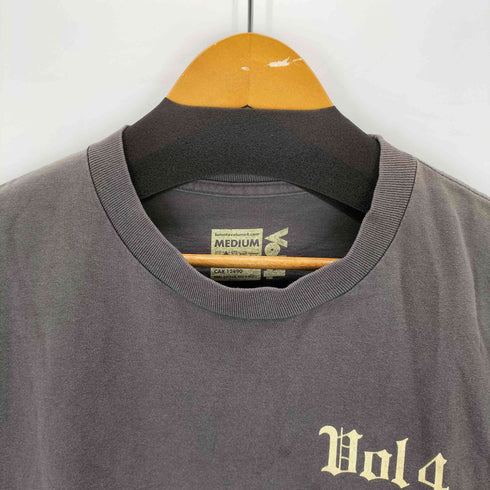 VOLUME4 ロゴプリントクルーネックTシャツ メンズ