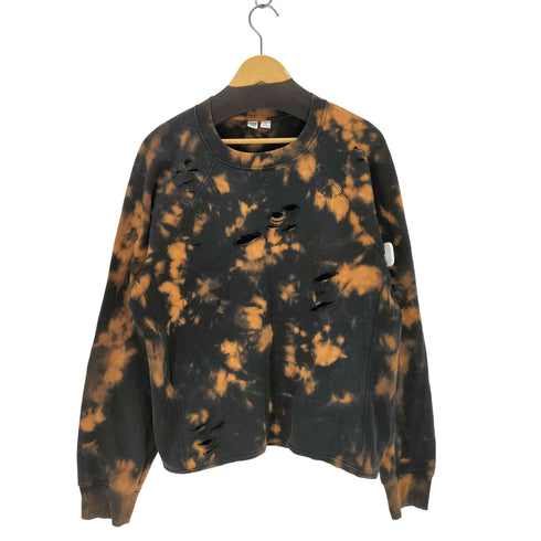 ユニクロユー UNIQLO U ダメージタイダイスウェット メンズ JPN:XL