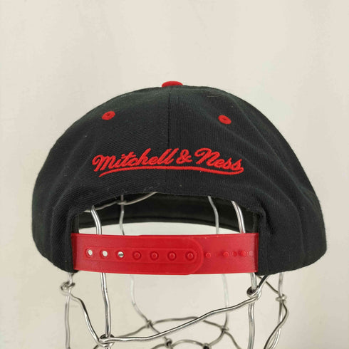 ミッチェルアンドネス mitchell&ness チームロゴ刺繍 ベースボールキャップ メンズ