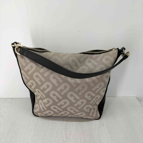 フルラ FURLA 2WAY アテナ ホーボー キャンバス×レザー コンビ レディース