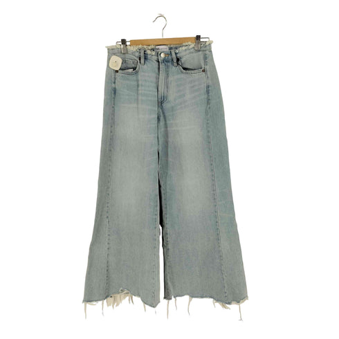 ザラ ZARA フリンジ ミッドライズデニム レディース EUR:36