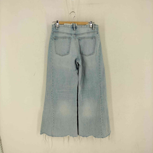 ザラ ZARA フリンジ ミッドライズデニム レディース EUR:36