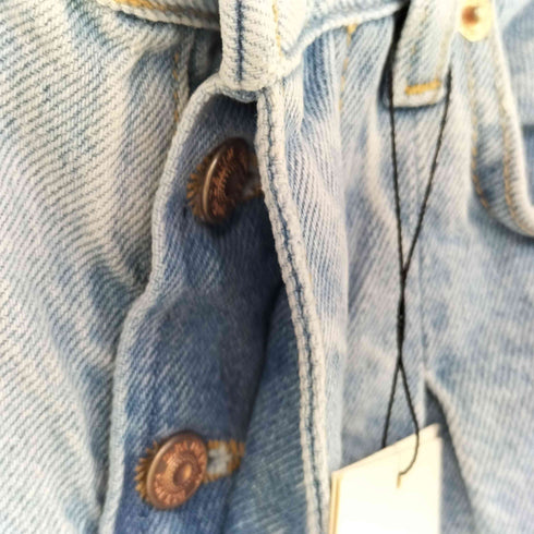 ザラ ZARA フリンジ ミッドライズ デニム レディース EUR:36