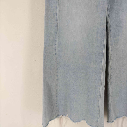 ザラ ZARA フリンジ ミッドライズデニム レディース EUR:36