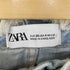 ザラ ZARA フリンジ ミッドライズデニム レディース EUR:36