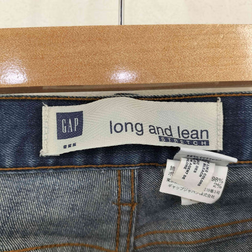 ギャップ Gap 00S OLD Long And Lean フレアデニムパンツ レディース 6
