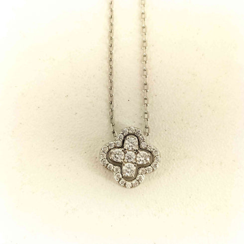 sassy angel クローバーフラワーネックレス レディース