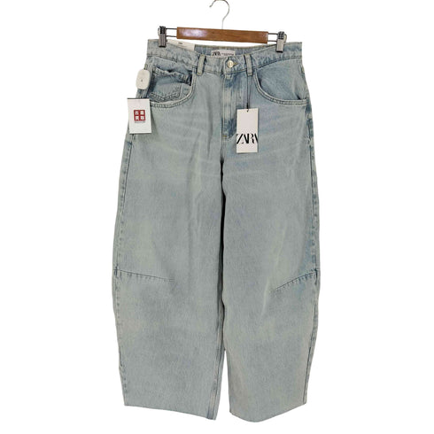 ザラ ZARA バルーンデニム レディース EUR:40-42