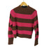 コントワーデコトニエ COMPTOIR DES COTONNIERS カシミヤ100 PURE CASHMIRE ボーダーニット レディース JPN:M