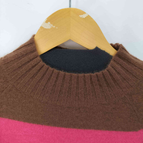コントワーデコトニエ COMPTOIR DES COTONNIERS カシミヤ100 PURE CASHMIRE ボーダーニット レディース JPN:M