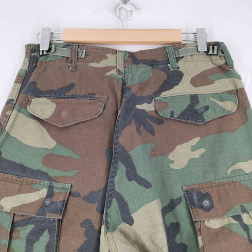 ユーエスアーミー U.S. ARMY 80S ウッドランドカモ カーゴパンツ メンズ 31